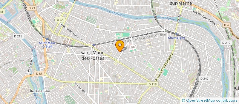 localisation de l'entreprise MONSIEUR XIANGBO LIU à SAINT-MAUR-DES-FOSSES