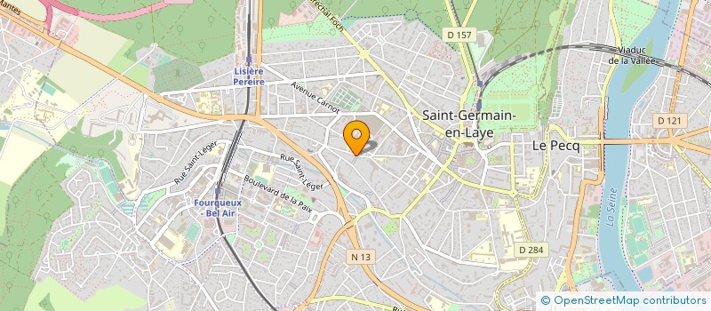 localisation de l'entreprise MONSIEUR XIANGCHENG LIU  SAINT-GERMAIN-EN-LAYE