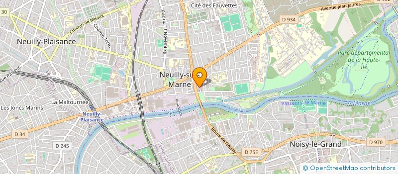 localisation de l'entreprise MONSIEUR XIANTONG CHEN à NEUILLY-SUR-MARNE