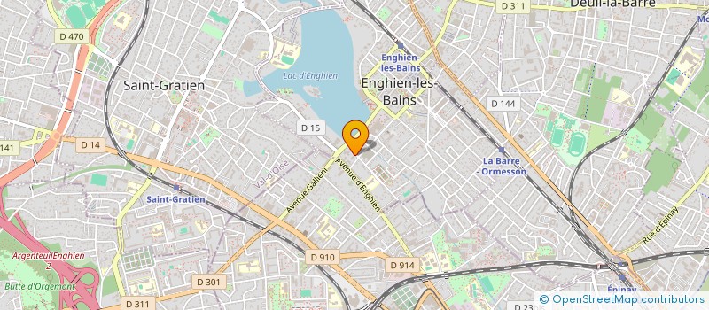 localisation de l'entreprise MONSIEUR XIANYONG YANG  ENGHIEN-LES-BAINS