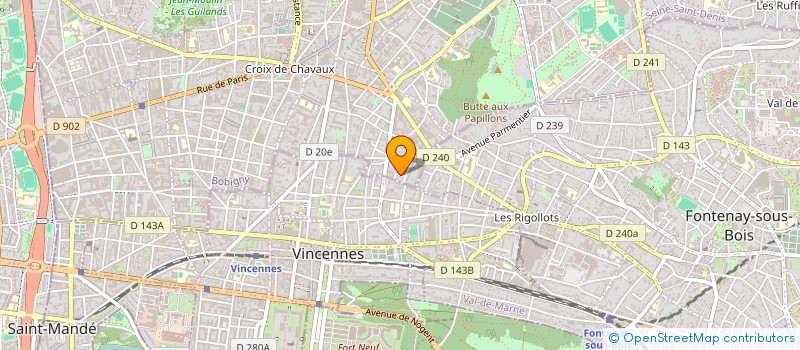 localisation de l'entreprise MONSIEUR XIAO YAN QI à MONTREUIL
