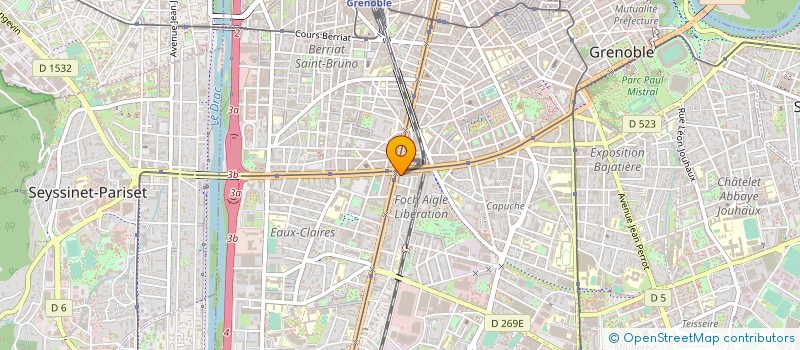 localisation de l'entreprise MONSIEUR XIAOFAN SONG à GRENOBLE