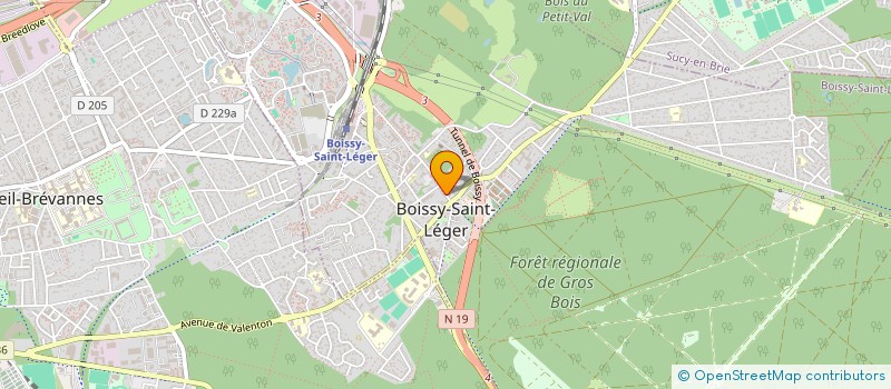 localisation de l'entreprise MONSIEUR XIAOFENG PAN à BOISSY-SAINT-LEGER