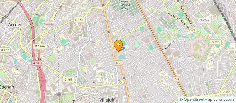 localisation de l'entreprise MONSIEUR XIAOHAO QI  VILLEJUIF