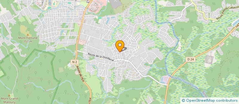 localisation de l'entreprise MONSIEUR XIAOJUN WANG  CAYENNE