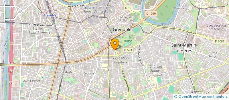 localisation de l'entreprise MONSIEUR XIAOLE YANG  GRENOBLE