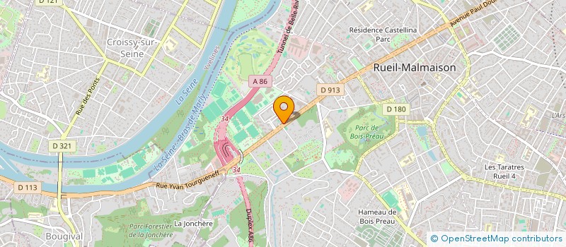 localisation de l'entreprise MONSIEUR XIAOLING LAI à RUEIL-MALMAISON