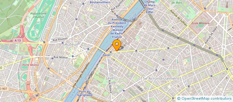 localisation de l'entreprise MONSIEUR XIAOPENG ZHANG  PARIS