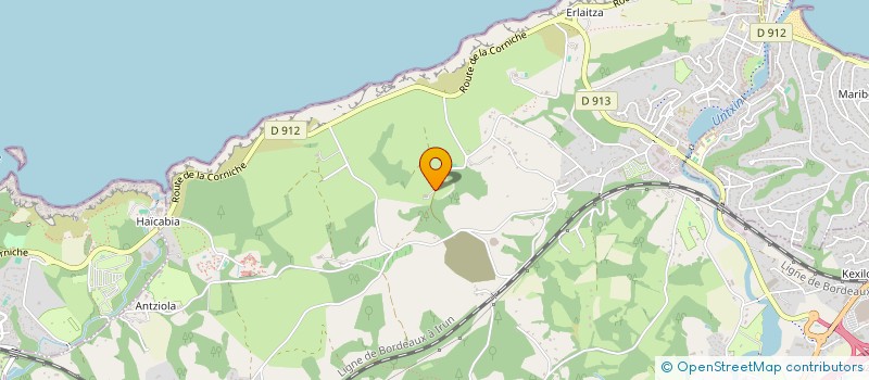 localisation de l'entreprise MONSIEUR XIMUN MICHELENA  URRUGNE