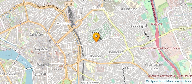 localisation de l'entreprise MONSIEUR XIN CHIANG  TOULOUSE