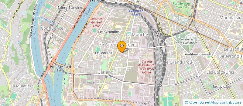 localisation de l'entreprise MONSIEUR XIN FAN à LYON