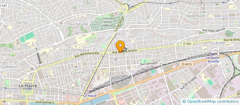 localisation de l'entreprise MONSIEUR XIN LAM à LE HAVRE