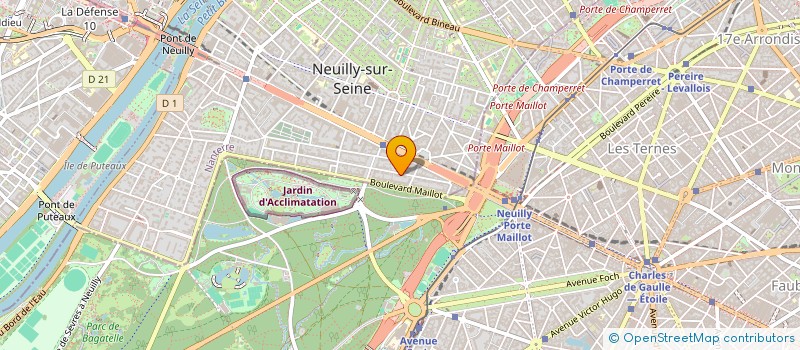 localisation de l'entreprise MONSIEUR XIN MA à NEUILLY-SUR-SEINE