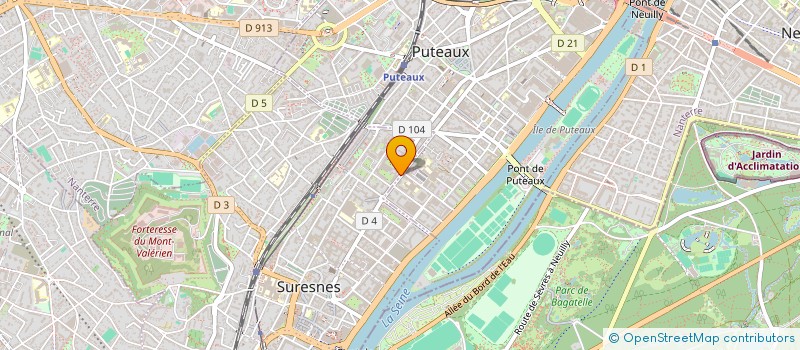 localisation de l'entreprise MONSIEUR XING WEI à SURESNES