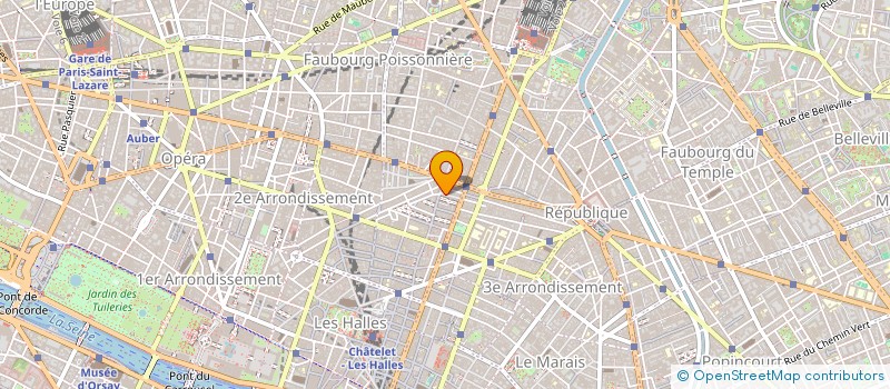 localisation de l'entreprise MONSIEUR XINGRI JIN  PARIS