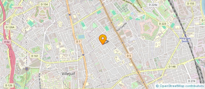 localisation de l'entreprise MONSIEUR XINZE TONG  VITRY-SUR-SEINE