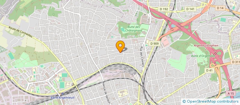 localisation de l'entreprise MONSIEUR XIVEST IZBAKESTI  ARGENTEUIL