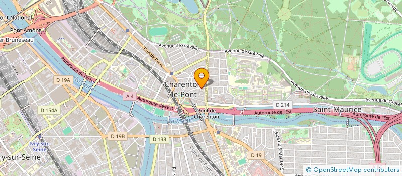 localisation de l'entreprise MONSIEUR XU DU  CHARENTON-LE-PONT