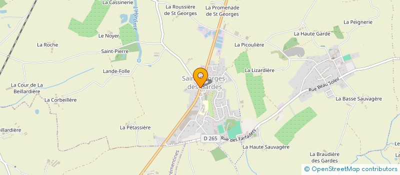 localisation de l'entreprise MONSIEUR XU VANG à CHEMILLE-EN-ANJOU
