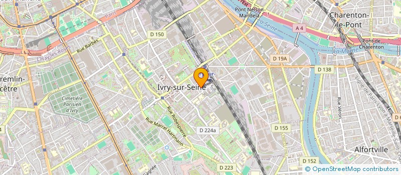 localisation de l'entreprise MONSIEUR XUDOND LI à IVRY-SUR-SEINE