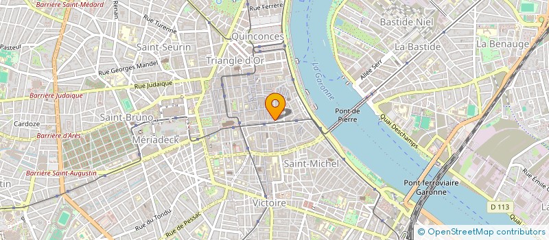 localisation de l'entreprise MONSIEUR XUDONG MA  BORDEAUX