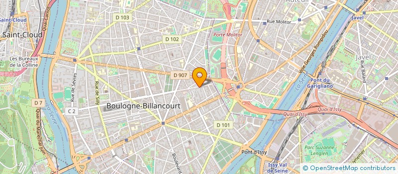 localisation de l'entreprise MONSIEUR XUEQIAN ZHONG à BOULOGNE-BILLANCOURT