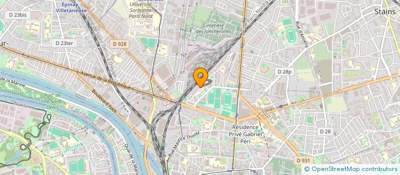 localisation de l'entreprise MONSIEUR XX KOVE MENAYAME  SAINT-DENIS