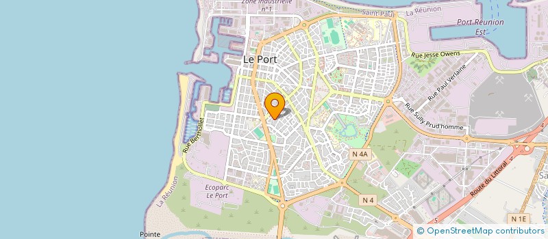 localisation de l'entreprise MONSIEUR XXX AMADI DAOUD  LE PORT