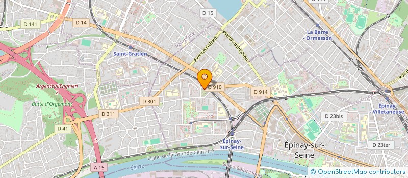 localisation de l'entreprise MONSIEUR XXX BOLANDJO TANGE  EPINAY-SUR-SEINE