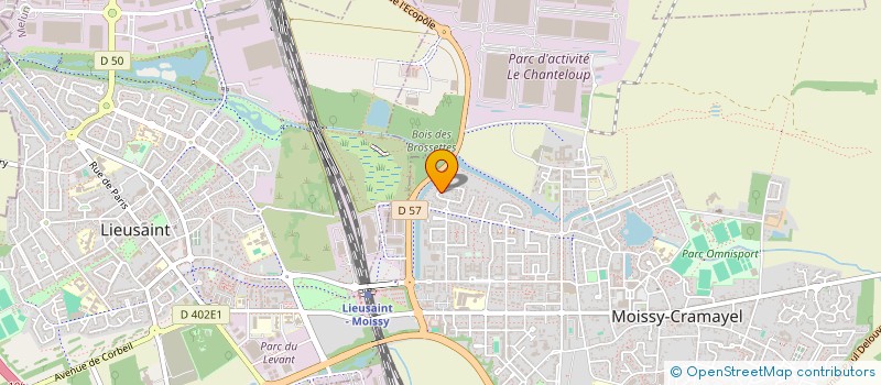 localisation de l'entreprise MONSIEUR XXX DJEGANADIN à MOISSY-CRAMAYEL