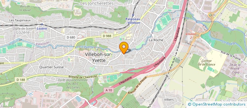 localisation de l'entreprise MONSIEUR XXX DONG A BIKETI à VILLEBON-SUR-YVETTE