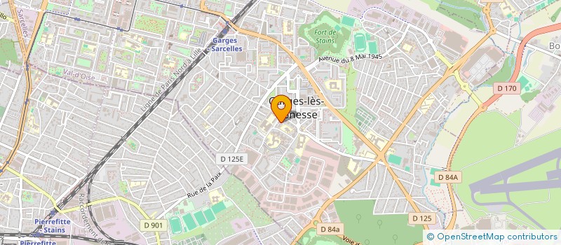 localisation de l'entreprise MONSIEUR XXX FRANCISE SINNASSAMY  GARGES LES GONESSE