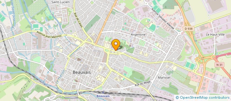 localisation de l'entreprise MONSIEUR XXX HARDEEP SINGH  BEAUVAIS