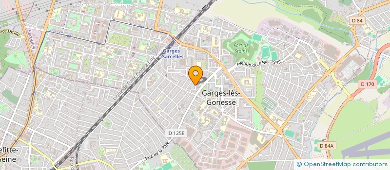 localisation de l'entreprise MONSIEUR XXX HELAL KHAN  GARGES-LES-GONESSE