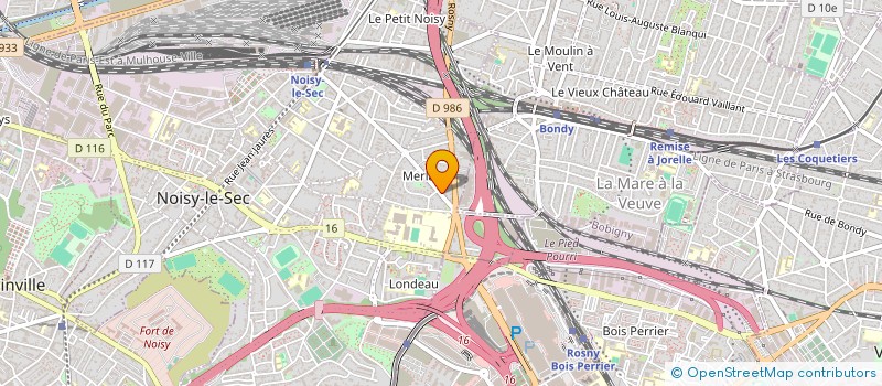 localisation de l'entreprise MONSIEUR XXX IFTIKHAR à NOISY-LE-SEC