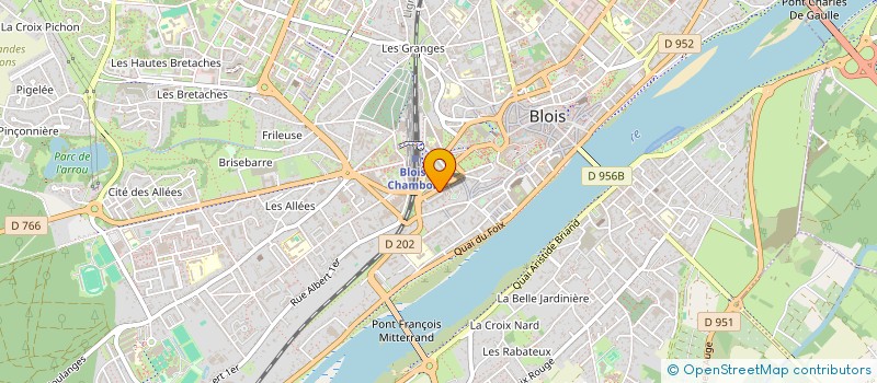 localisation de l'entreprise MONSIEUR XXX JINO LONTSI TAKOUCHUM  BLOIS