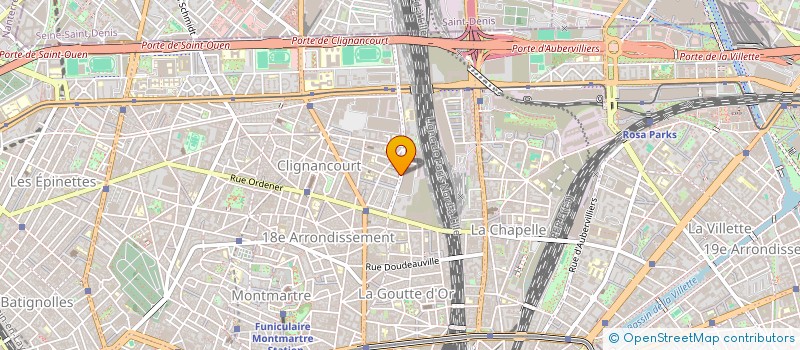 localisation de l'entreprise MONSIEUR XXX LUTETE KIALA  PARIS