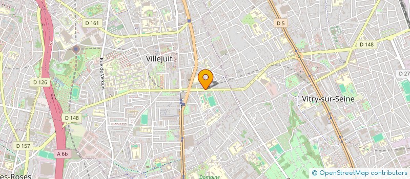 localisation de l'entreprise MONSIEUR XXX MASA MASA  VILLEJUIF