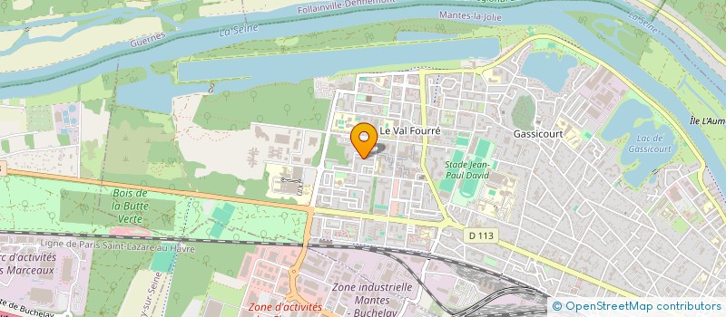 localisation de l'entreprise MONSIEUR XXX MBALA TSAKALA  MANTES-LA-JOLIE