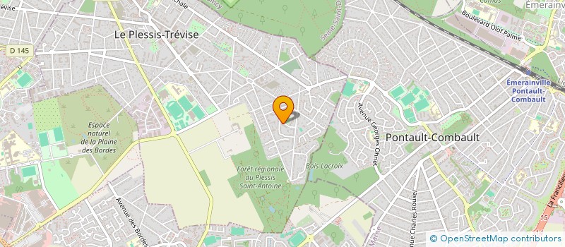 localisation de l'entreprise MONSIEUR XXX MBALAZI TAMPO  LE PLESSIS-TREVISE