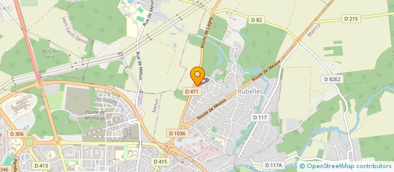 localisation de l'entreprise MONSIEUR XXX MBWE NIUNI  RUBELLES