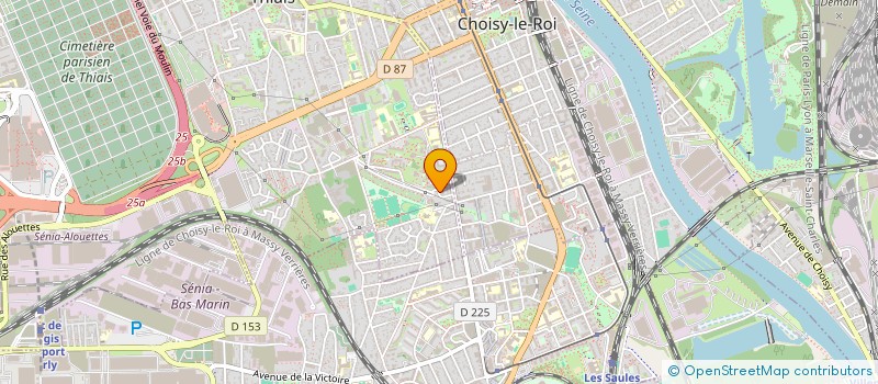 localisation de l'entreprise MONSIEUR XXX MD NAZMOUL HOQUE  THIAIS