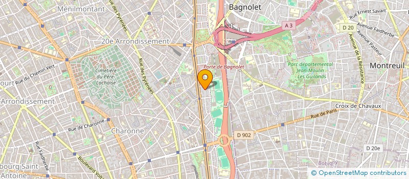 localisation de l'entreprise MONSIEUR XXX MOHEIN UDDIN  PARIS