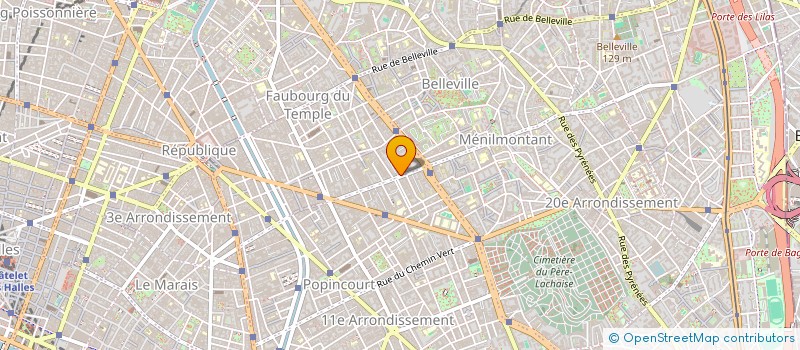 localisation de l'entreprise MONSIEUR XXX MONIR  PARIS