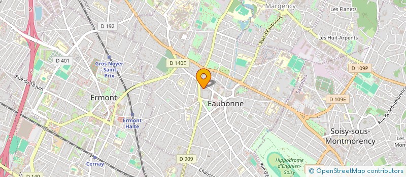 localisation de l'entreprise MONSIEUR XXX MUNDALA-DIUMBU à EAUBONNE