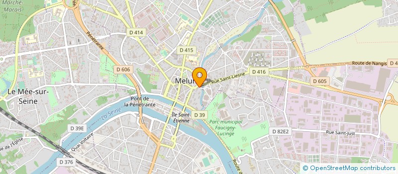 localisation de l'entreprise MONSIEUR XXX NGOLOBA EBISA à MELUN