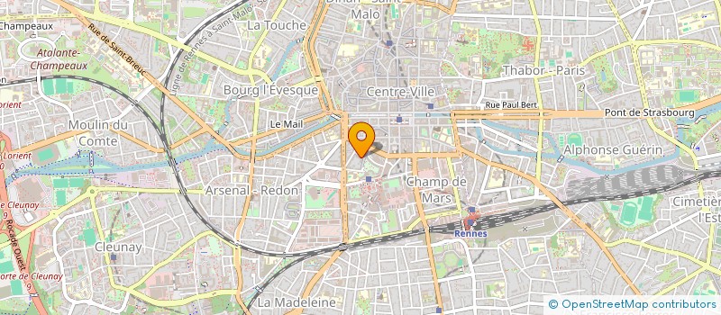 localisation de l'entreprise MONSIEUR XXX ONDONGO ESSIMANDO  RENNES