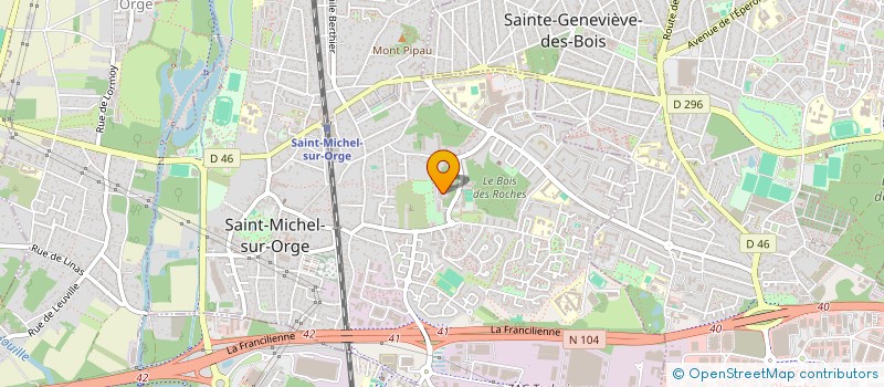 localisation de l'entreprise MONSIEUR XXX RANJITHSINGH  SAINT-MICHEL-SUR-ORGE