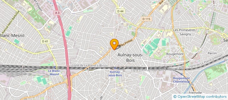 localisation de l'entreprise MONSIEUR XXX ROJED DEB à AULNAY-SOUS-BOIS