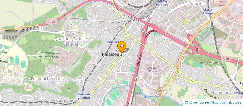 localisation de l'entreprise MONSIEUR XXX RUHUL AMIN  PALAISEAU